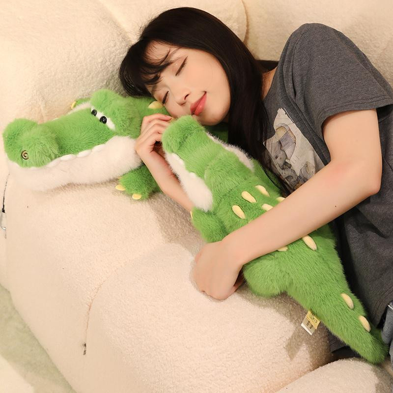 Süßer Mu Cheng Plüschkrokodil Kuscheltier Alligator-Schlafkissen 50cm - Bild 2