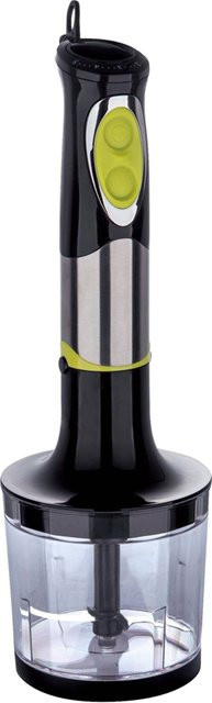 BERGNER Stabmixer in Grün und Schwarz aus Edelstahl, B/H/L: 14 x 23 x 24 cm - Bild 1