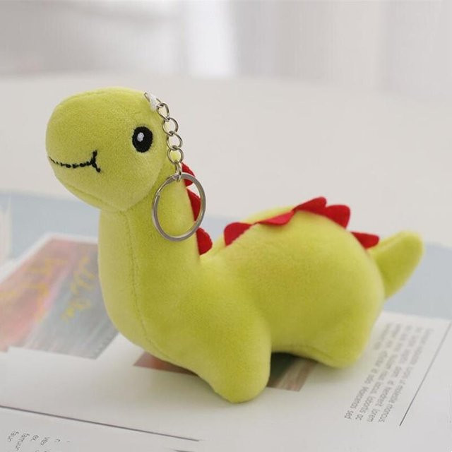 Yiran toy Dinosaurier Plüschtier, Bunt, 13cm, ab 6 Jahre - Bild 1