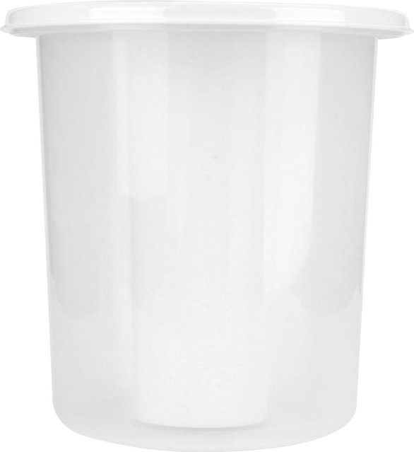 CosyHome Wiederverwendbare transparente Becher mit Deckel für Raspeiseisformen, Weiß - Bild 1