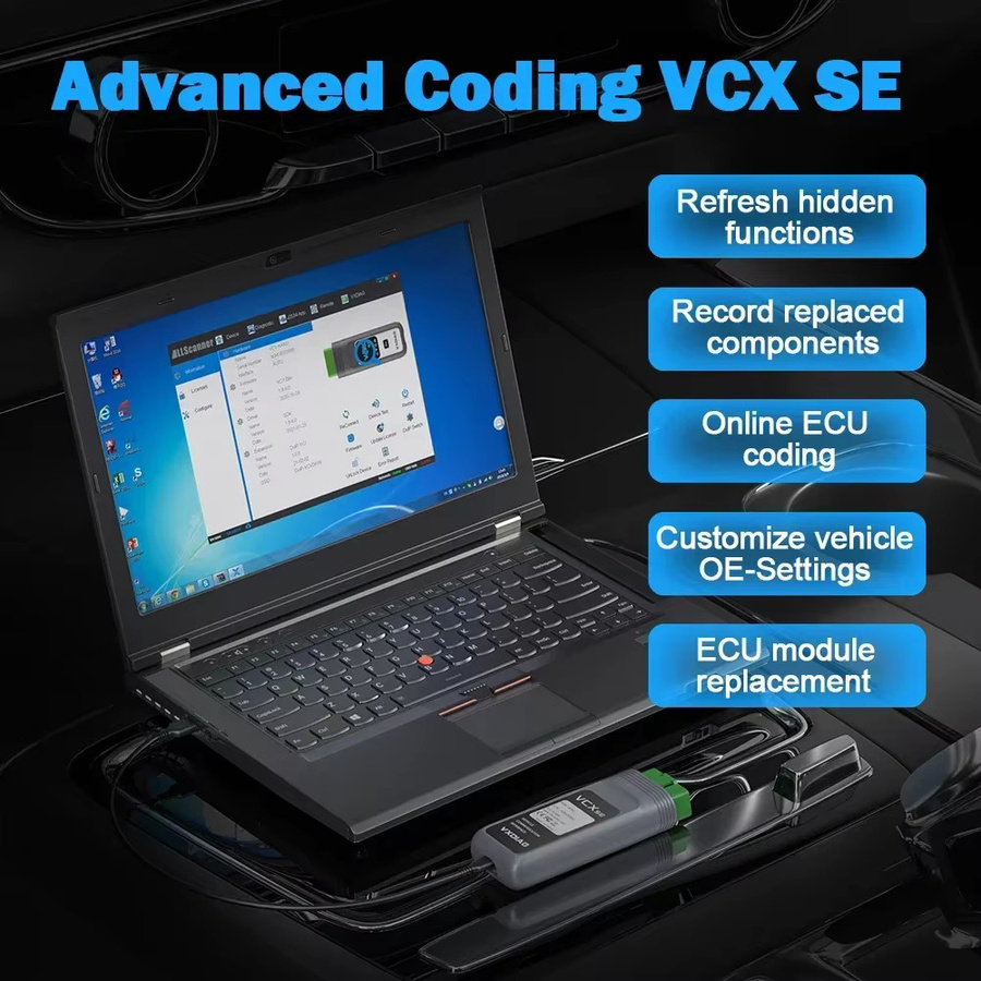 VXDIAG VCX SE OBD2 Diagnosetool für Mercedes Benz mit MB Star C6 DoIP für Systemdiagnose, Codierung und Programmierung - Bild 3