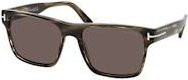Tom Ford FT1205 Sonnenbrille, Quadratisch, Herren, Vollrand, Kunststoff, grau, braun - Bild 1