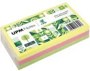 UPM Notes Haftnotizen Brillant Mehrfarbig, 100 Blatt, Breite: 12,5 cm, Höhe: 7,5 cm - Bild 1