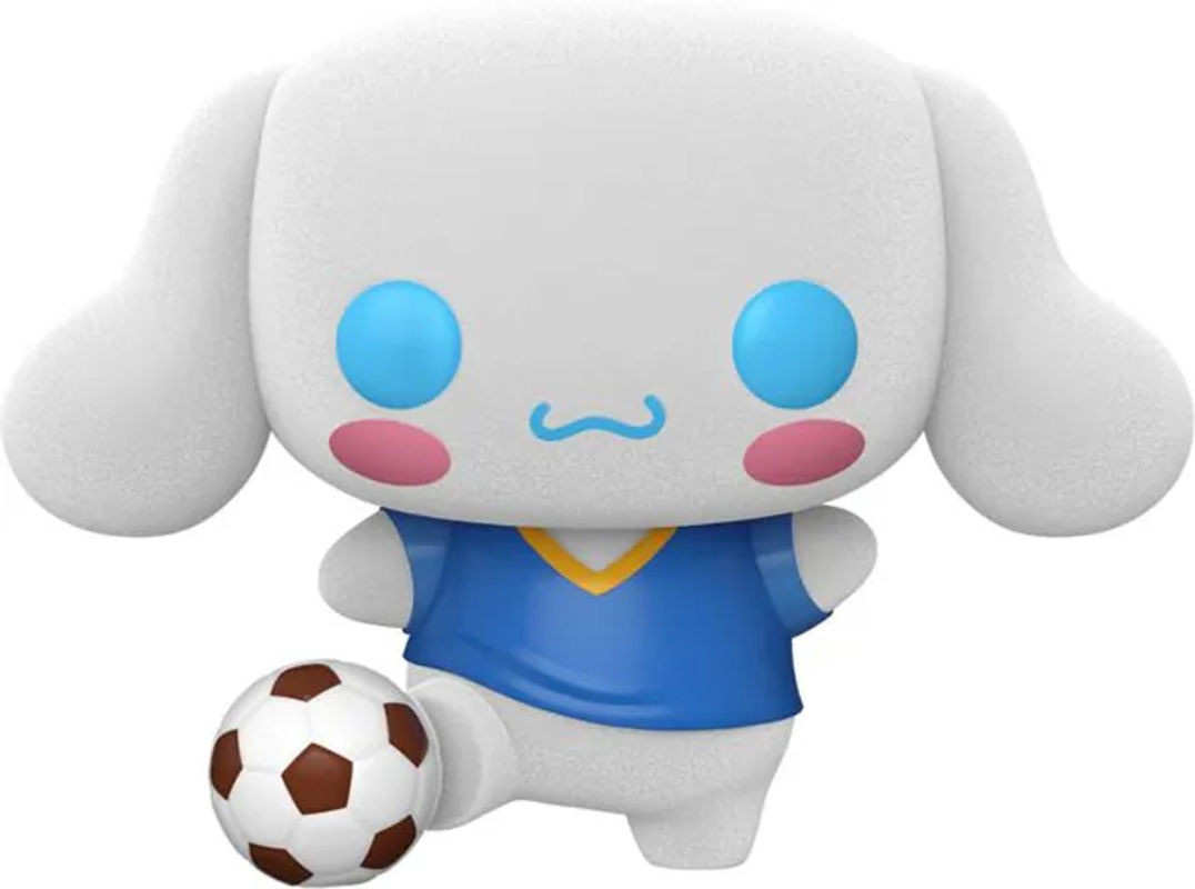 Funko Sanrio Hello Kitty Freunde Cinnamoroll Fußball Limited Edition Vinylfigur POP! mit Beflockung in Weiß - Bild 1