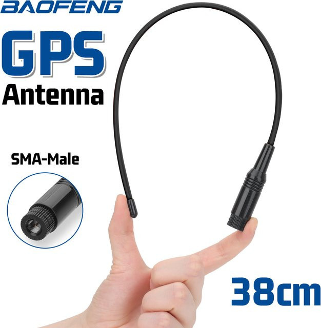 Garmin GPS 771 Peitschenantenne mit SMA-Stecker in Schwarz für Alpha Astro 220 320 430 und Amateurfunk - Bild 1