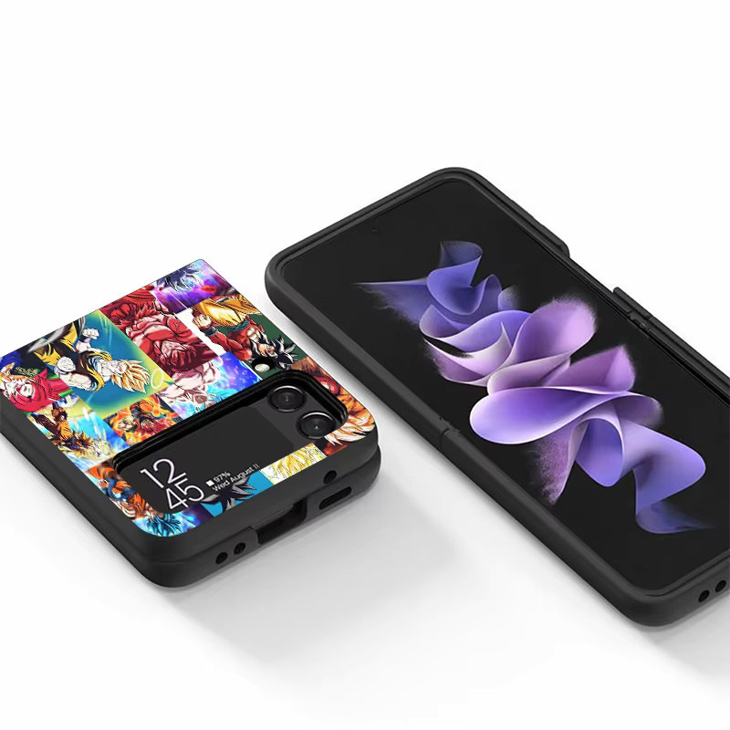 Handyhülle Dragon Ball Backcover für Samsung Galaxy Z Flip 3 Z Flip 4 Z Flip 5 Z Flip 6 Z Flip 7 in Multicolour von TOEI ANIMATION - Bild 1
