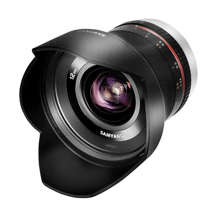 Samyang Weitwinkel Objektiv 12mm f/2.0 für Canon EOS M APS-C in Schwarz oder Silber - Bild 2