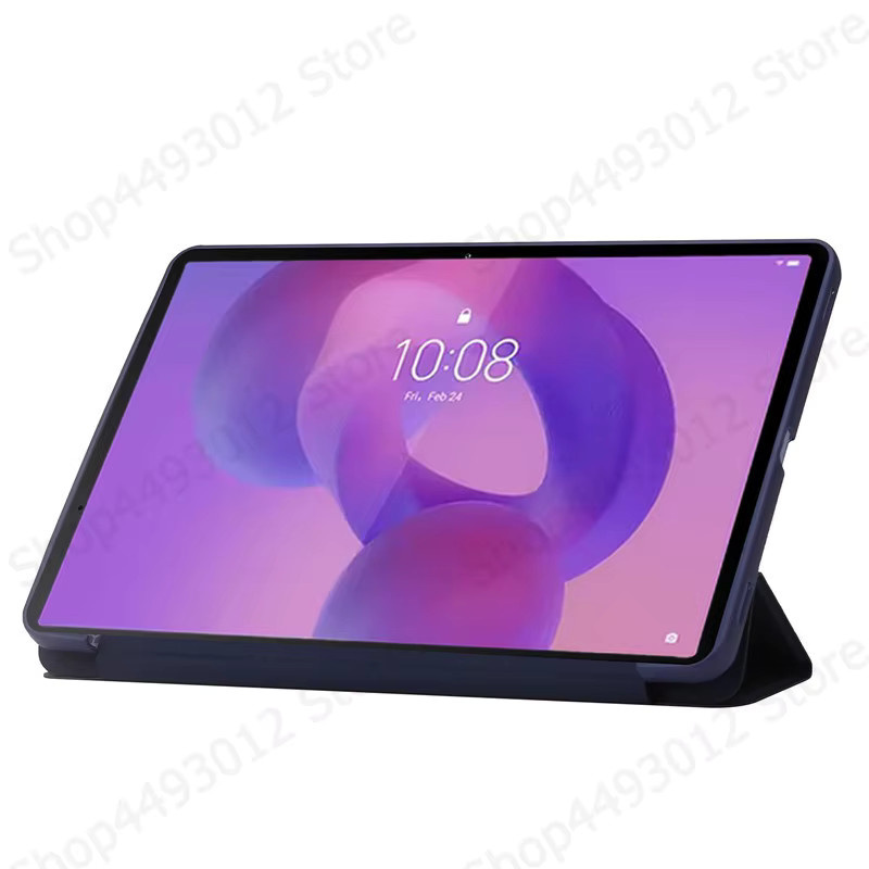 Smart Folio Schutzhülle aus weichem TPU für Lenovo Idea Tab 11, Farbe: Blau - Bild 2
