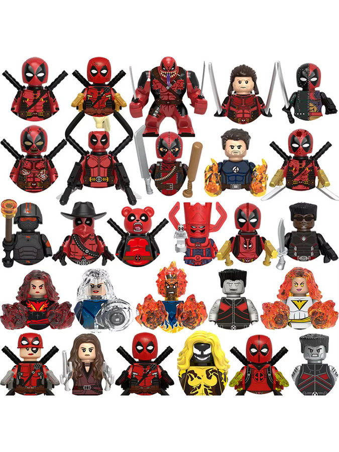 Hot Toys Minifiguren, Bausteine, DIY Mini Action Figuren - Bild 3