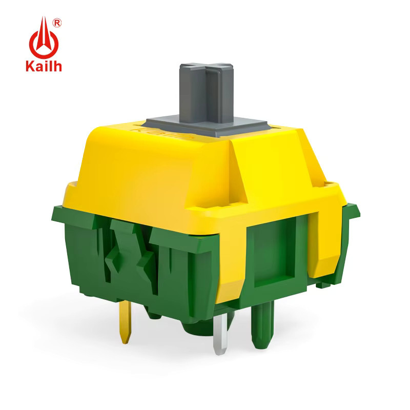 Kailh Kanarische Mechanische Tastatur Schalter Taktil mit RGB SMD 5pin POM in Gelb - Bild 2