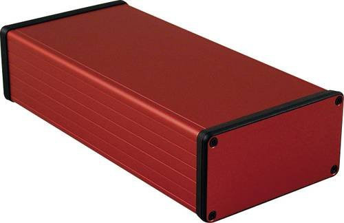 Hammond Electronics Profil-Gehäuse 1455N2201RD aus Aluminium in Rot, B/T/H: 22,0 x 10,3 x 5,3 cm - Bild 1