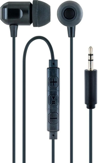 Schwaiger In-Ear Kopfhörer mit 3,5 mm AUX Stecker in Schwarz - Bild 1