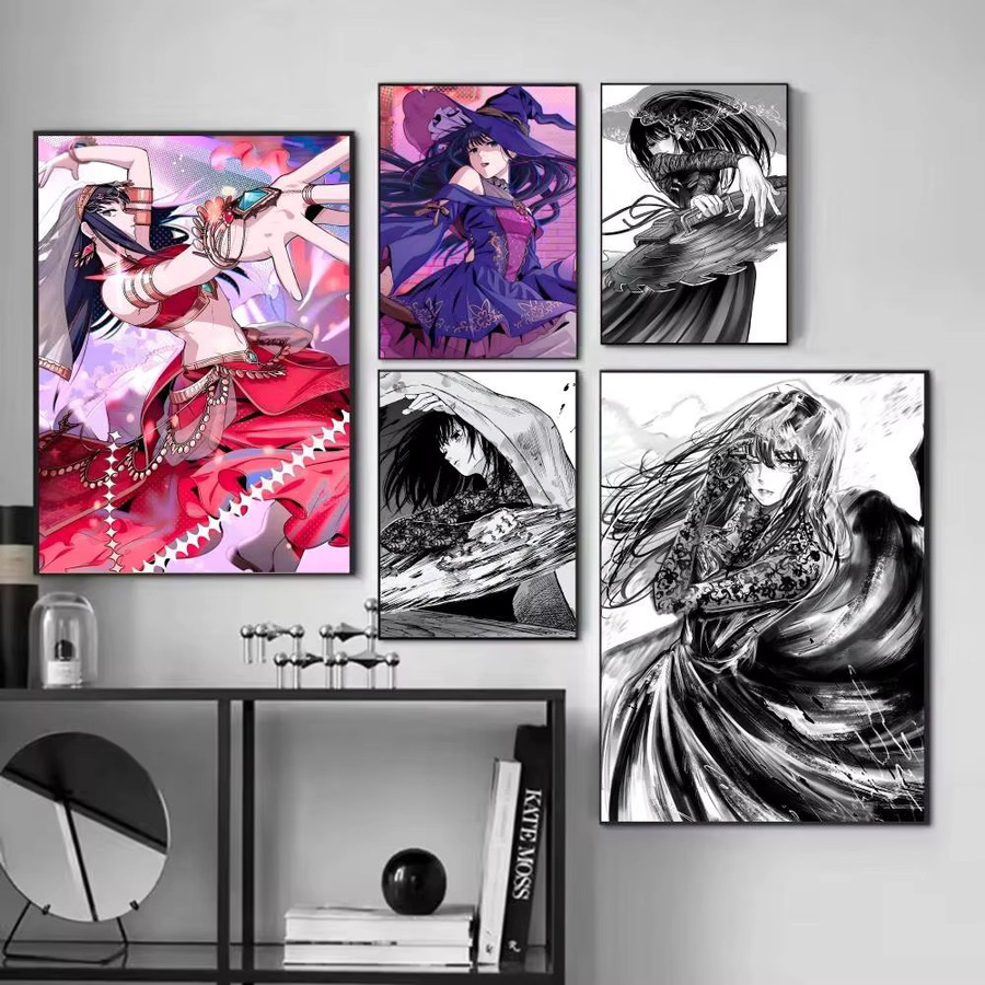 Anime Manga Poster Osaragi aus Sakamoto Days als selbstklebender Papierdruck in Mehrfarbig - Bild 2