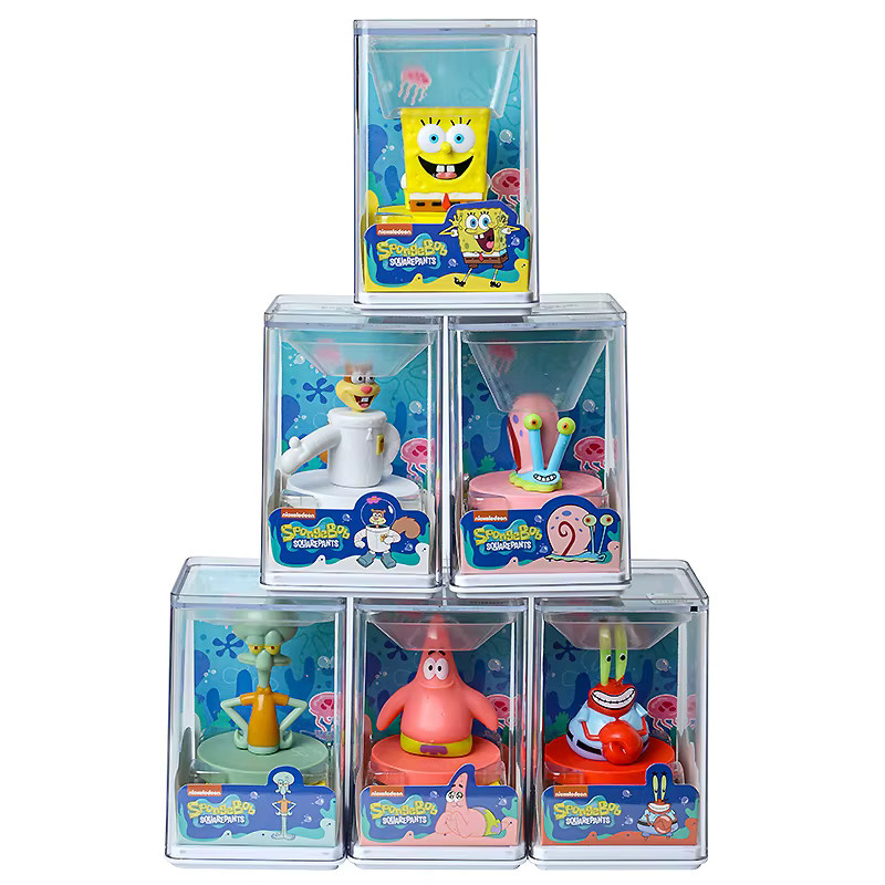 SUNNY&SANDY Spongebob Schwammkopf Stempel, Actionfigur, Puppe, Spielzeug - Bild 2