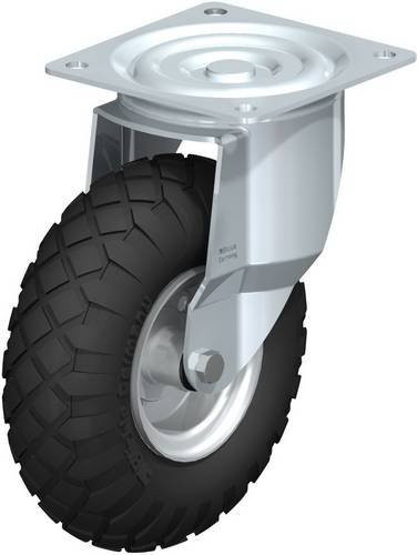 Blickle Lenkrolle L-P 267R in Schwarz und Grau mit Rad-Durchmesser 260 mm und einer Tragfähigkeit von 250 kg - Bild 1