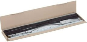 Geberit Deckenschott Pluvia FSH 90 Brandschutz in Silber, B: 400 mm, H: 1000 mm - Bild 1