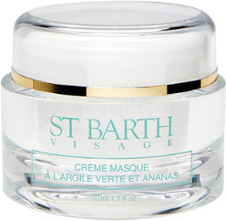 Ligne St. Barth Crème Masque à l'Argile Verte et Ananas, Gesicht, Mischhaut, Fettige Haut - Bild 1