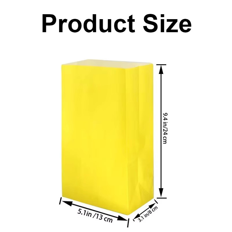 Bunte Kraftpapier-Geschenktüten für Süßigkeiten und DIY-Partyverpackungen, Mehrfarbig - Bild 2