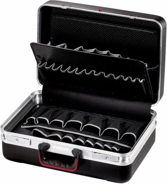 Parat Schalenkoffer X-ABS mit Aluminium-Rahmen, Schwarz, B/T/H: 46,0 x 31,0 x 19,0 cm - Bild 1