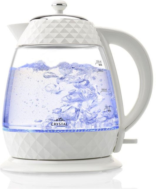 Elektrischer Wasserkocher Eta Crystal in White mit 1,7 l Fassungsvermögen - Bild 1