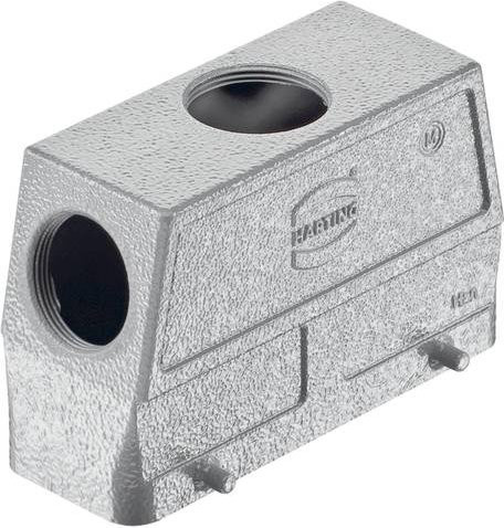 HARTING Tüllengehäuse 19 30 024 0597 19300240597 aus Aluminium in Grau - Bild 1