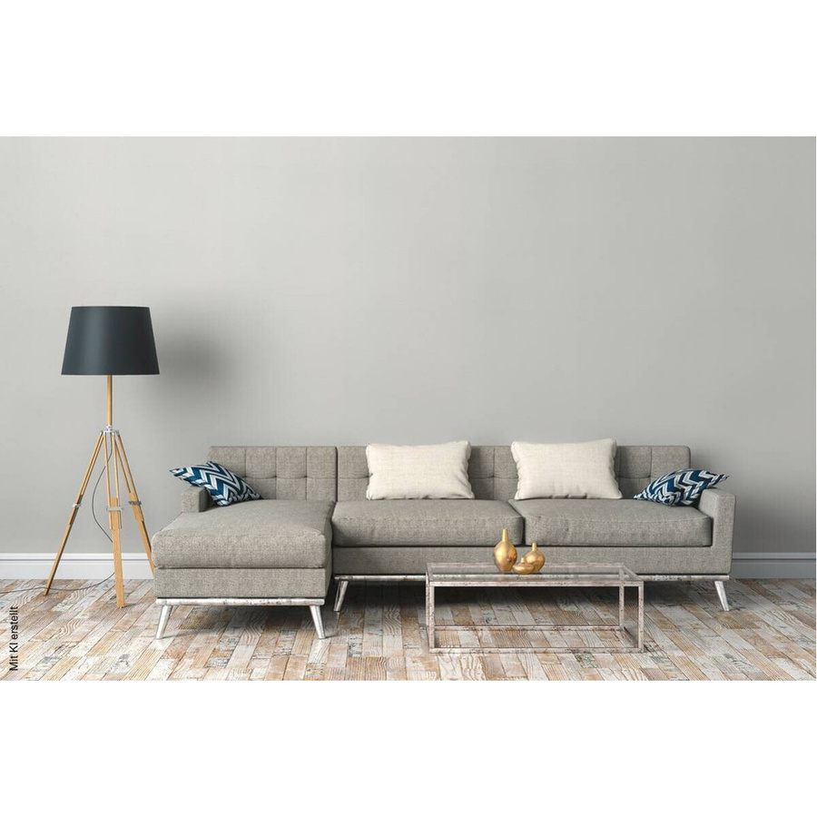 A.S. Création Vliestapete Weiß überstreichbar mit Struktur B/H: 53 x 1005 cm - Bild 3