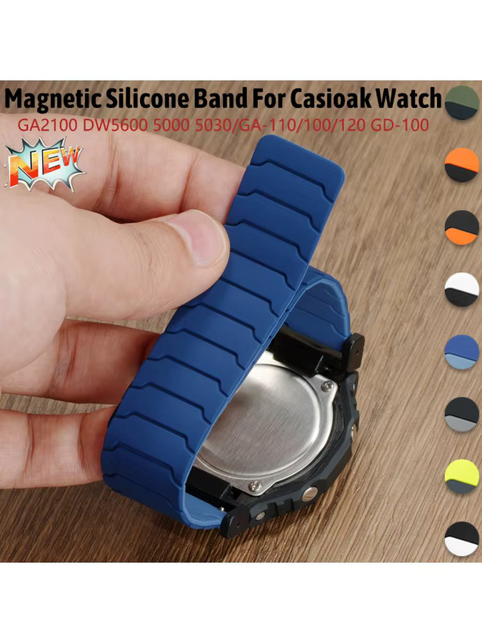 Geekthink Uhrenarmband Silikon, Unisex - Bild 5