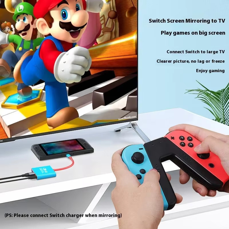 HaaYot Dockingstation für Nintendo Switch 2 und Switch, 2.4K 60Hz Type-C Hub mit HDMI und USB-C 3.0 PD100W - Bild 5