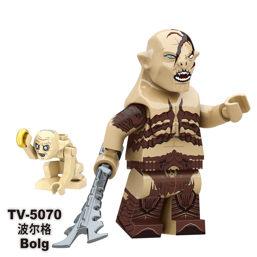 Herr der Ringe Elfen Orks Zwerg Rohan Mini Action Spielfiguren Bausteine - Bild 2