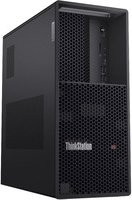 Lenovo ThinkStation P3 Tower Gen 2 Full Tower PC-System in Schwarz mit Intel Prozessor, 128 GB RAM, 1000 GB SSD und Windows - Bild 1