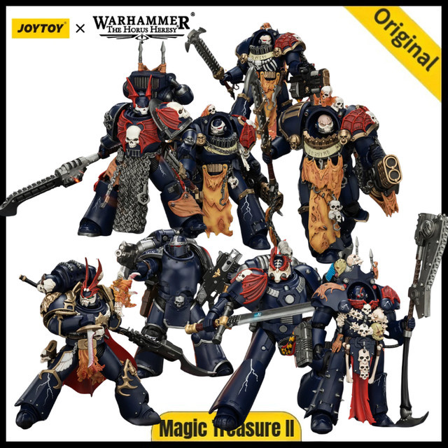 JOYTOY Warhammer 40K Night Lords Sevatar Legion Praetor Terminator-Rüstung MKVI Tactical MKIII Tactical Dissident, Einzelfigur - Bild 1