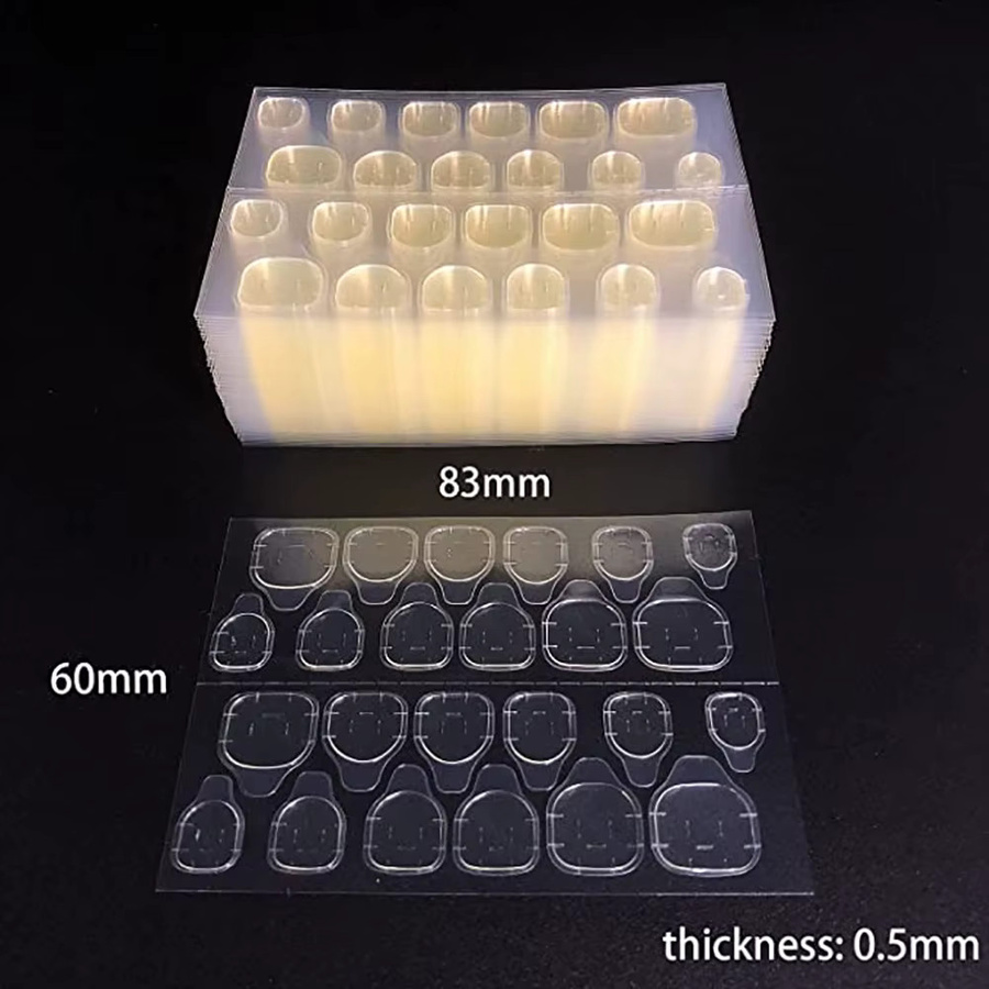 Supre Sticky Nagelkleber-Aufkleber, selbstklebende Tabs, wasserfest - Bild 2