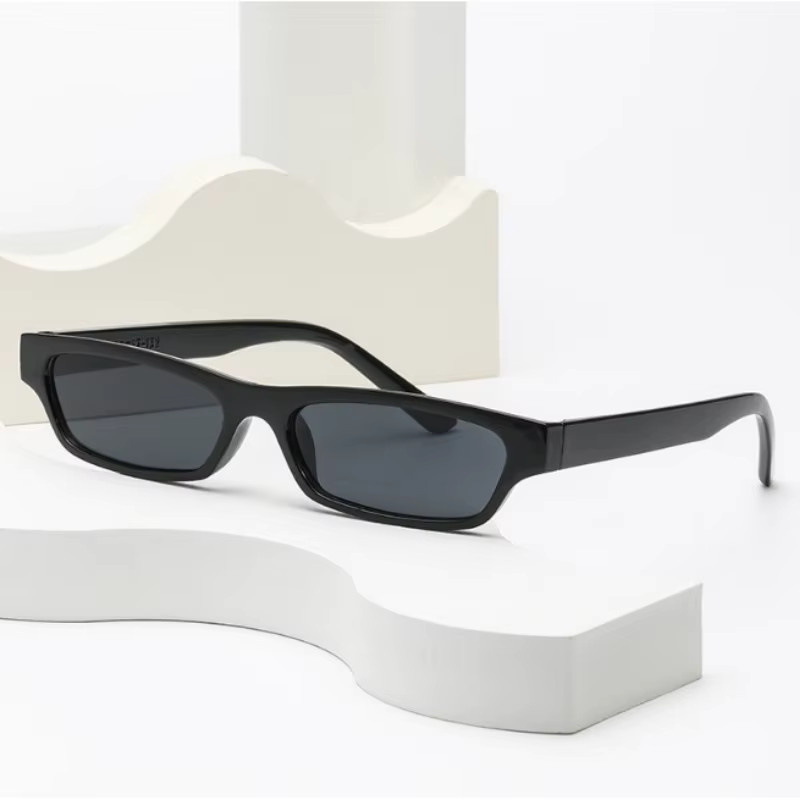 Samjune Sonnenbrille, quadrat, Vollrand, Kunststoff, Damen - Bild 2