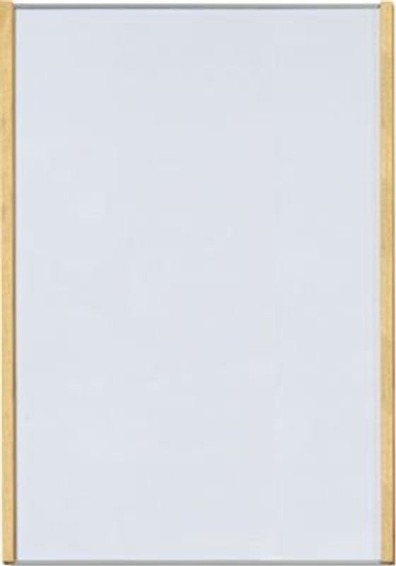 moedel Wandschild LMH DIN A3 Hochformat mit Holz- und Aluminiumrahmen in Silber/Ahorn, B: 30,85 cm, H: 42,25 cm - Bild 1