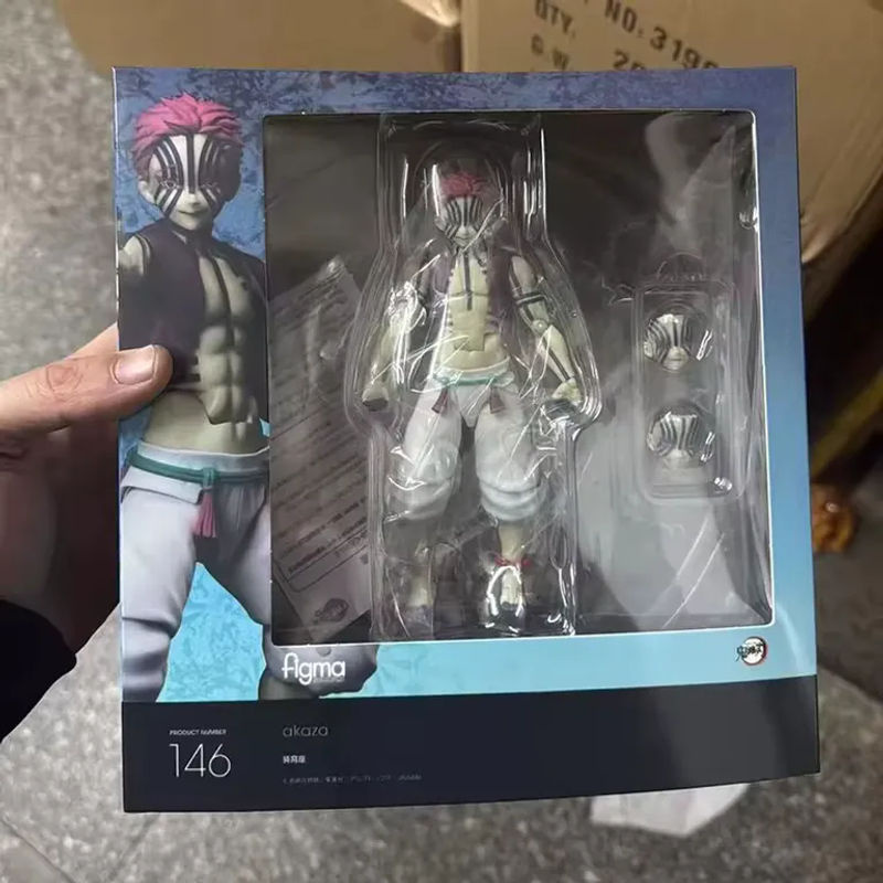 Figma SP-146 Akaza Actionfigur Demon Slayer Hakuji Twelve Kizuki Anime-Figur aus Kunststoff in Mehrfarbig - Bild 2