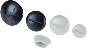 Plica Blindstopfen in Silbergrau aus Kunststoff 935370100 - Bild 1