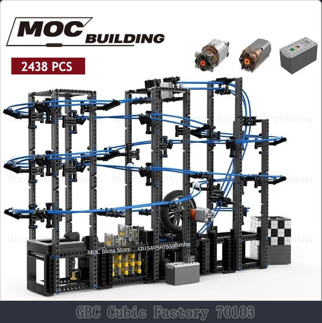 MOCBUILDING GBC Modul Motor Maschine Modell, Bausteine, Sport - Bild 1