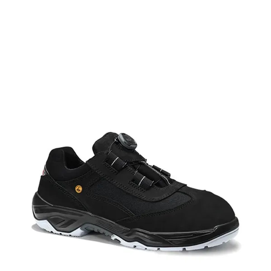 Elten Sicherheitshalbschuh Dustin Boa Low ESD S3 in Schwarz, Größe 41 - Bild 2