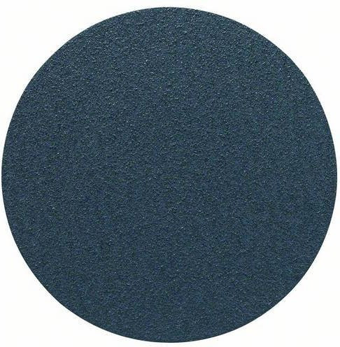 Bosch Schleifblatt für Metall, Körnung 80, Durchmesser: 115 mm, 5 Stück, Blau - Bild 1