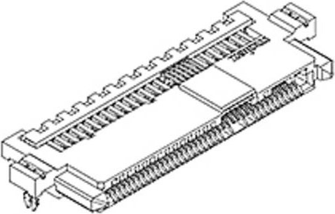 Molex Buchsengehäuse-Platine PCIe mit 68 Polen 1511240001 Tape - Bild 1