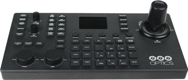 PTZOptics SuperJoy Joystick-Controller mit Touch-Funktion und Tasten in Schwarz - Bild 1