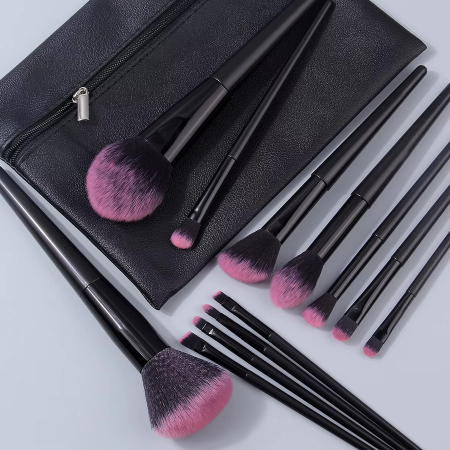 KOSSHOW Make-up-Pinsel-Set mit Schwamm und Aufbewahrungstasche, Unisex - Bild 3