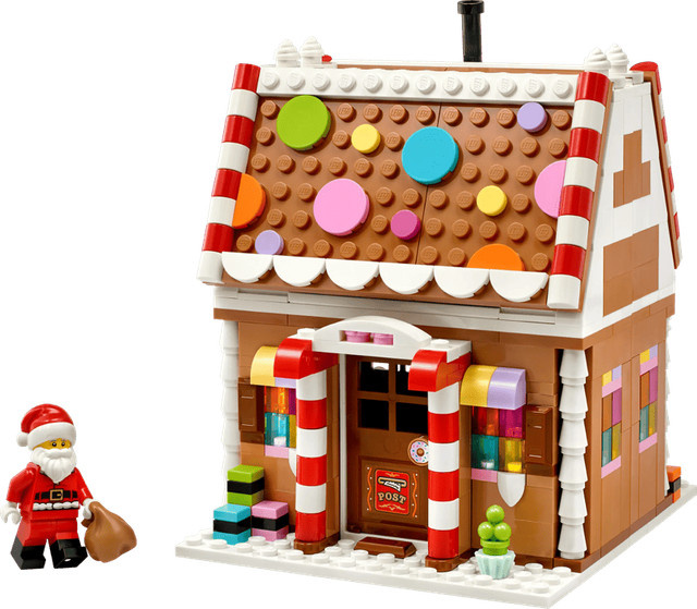 LEGO Weihnachtliches Lebkuchenhaus, ab 10 Jahre - Bild 1