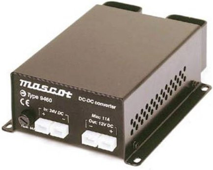 Mascot Battery 9460 DC/DC-Wandler 24 V/DC auf 12 V/DC, 8A, 106W, Schwarz - Bild 1