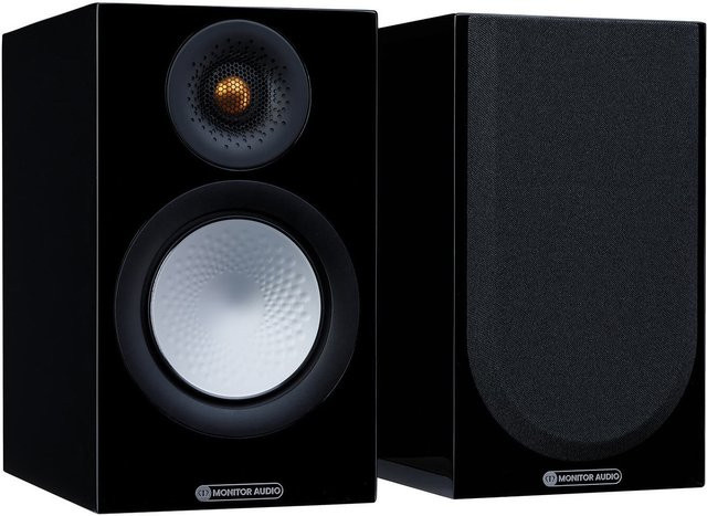 Monitor Audio Silver 50 7G Passive Regallautsprecher Schwarz Hochglanz - Bild 1