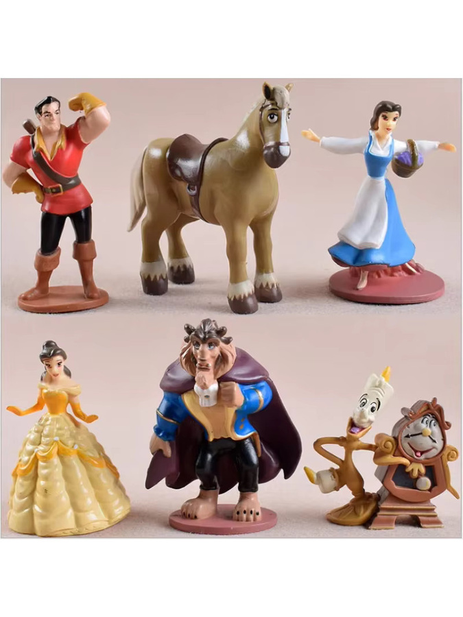 Hasbro Disney Die Schöne und das Biest, Actionfigur, 6-teiliges Set - Bild 4