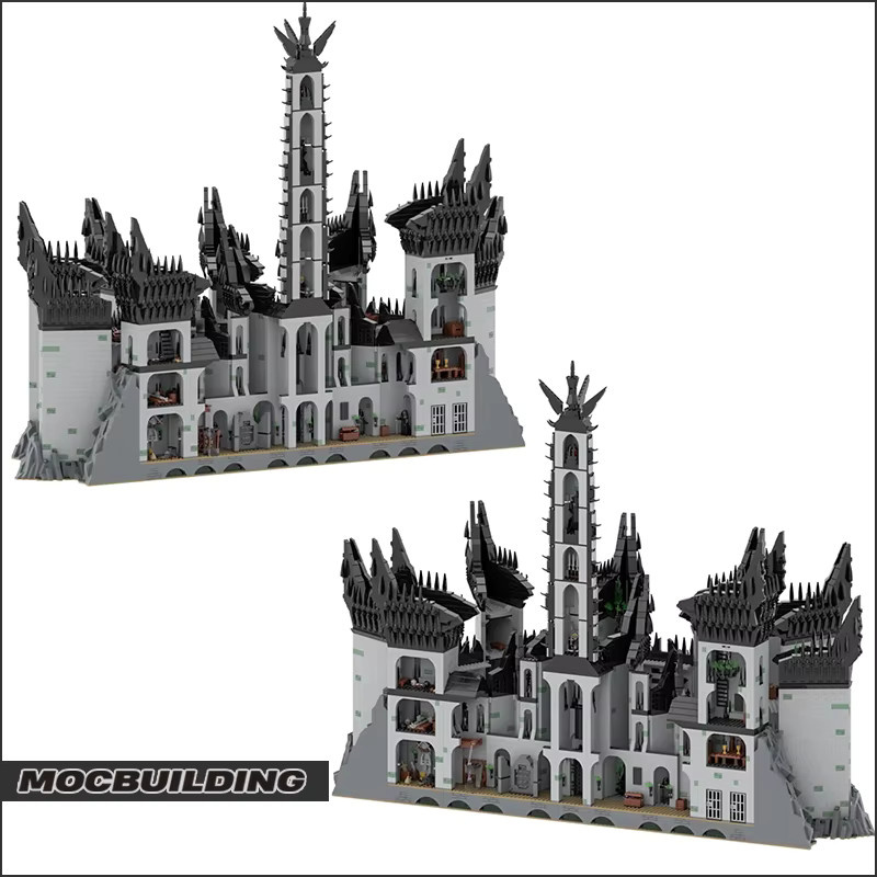 MOCBUILDING Die Ringe UCS Minas Morgul, Bausteine Modell Kit - Bild 3