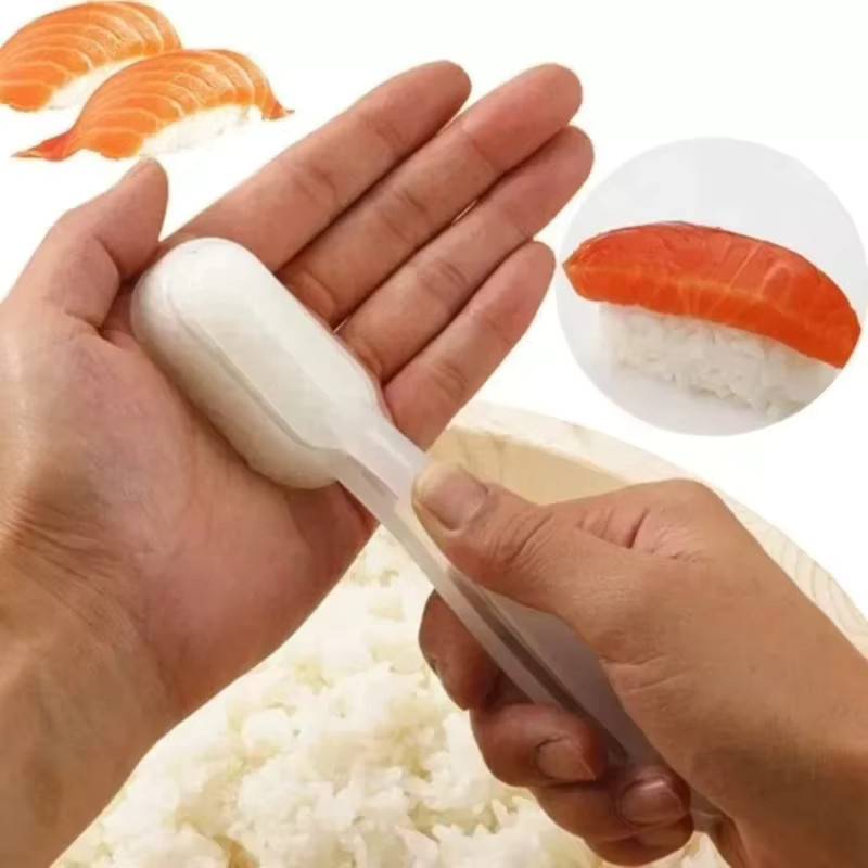 VIE LENTE Sushi-Form aus Kunststoff für japanische Reis- und Gemüserollen, rechteckig, transparent - Bild 2