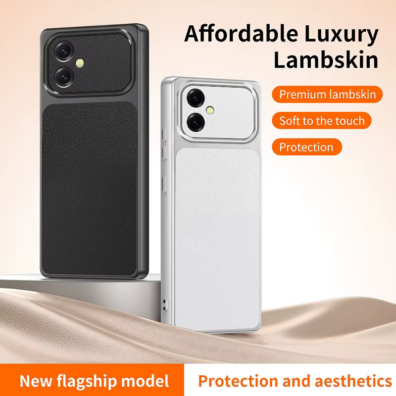 Samsung Galaxy A05 Handyhülle mit Linsenschutz in Orange - Bild 2