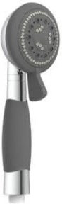KIRCHHOFF VITAL Handbrause in Chrom mit Regen- und Massagefunktion, anti-limescale und wassersparend - Bild 1